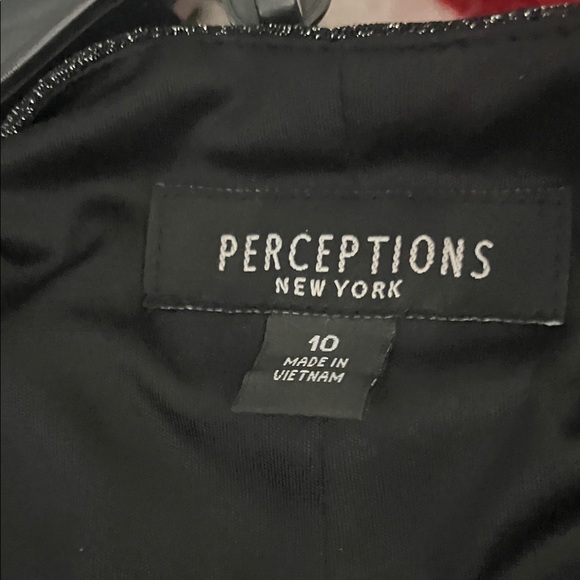 Perceptions Black Midi Dress - Picture 6 of 7